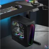 Kép 8/12 - Spirit of Gamer Számítógépház - INFINITY Black (fekete, ablakos, 2x12cm ventilátor, alsó táp,  ATX, 1xUSB3.0, 2xUSB2.0)