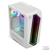 Kép 4/13 - Spirit of Gamer Számítógépház - INFINITY White (fekete, ablakos, 2x12cm ventilátor, alsó táp,  ATX, 1xUSB3.0, 2xUSB2.0)