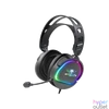 Kép 1/8 - Spirit of Gamer Fejhallgató - PRO-H6 RGB Black (MultiPlatform, mikrofon, 3.5mm jack, hangerőszabályzó, 2m kábel, fekete)