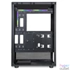 Kép 5/9 - Spirit of Gamer Számítógépház - SPECTRA Black (fekete, ablakos, 3x12cm ventilátor, alsó táp,  ATX, 1xUSB3.0, 2xUSB2.0)