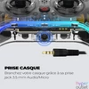 Kép 6/9 - Spirit of Gamer Gamepad Vezeték Nélküli - NEON BT RGB (PC/PS3/PS4/iOS/Android, Bluetooth, RGB, átlátszó)