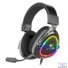 Kép 1/9 - Spirit of Gamer Fejhallgató - ELITE H40 Black (MultiPlatform, RGB, 3.5mm Jack, mikrofon, hangerőszabályzó, nagy-párnás)