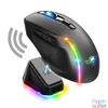 Kép 2/11 - Spirit of Gamer Egér Vezeték nélküli  - ELITE-M50 Black (Optikai, 8000DPI, 1000Hz, 6 programozható gomb, RGB, fekete)