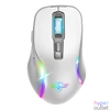 Kép 1/11 - Spirit of Gamer Egér Vezeték nélküli  - ELITE-M50 White (Optikai, 8000DPI, 1000Hz, 6 programozható gomb, RGB, fehér)