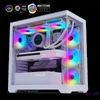 Kép 3/13 - Spirit of Gamer Számítógépház - SPARK Arctic (fehér, ablakos, 6x12cm ventilátor, alsó táp,  ATX, 2xUSB3.0, 1xUSB-C)