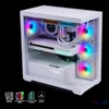 Kép 4/13 - Spirit of Gamer Számítógépház - SPARK Arctic (fehér, ablakos, 6x12cm ventilátor, alsó táp,  ATX, 2xUSB3.0, 1xUSB-C)