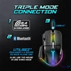 Kép 4/11 - Spirit of Gamer Egér vezeték nélküli - PRO-M5 Wireless (Optikai, 8000DPI, 8 gomb, fekete)
