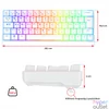Kép 9/10 - Spirit of Gamer Billentyűzet Mechanikus - XPERT K200 White  (TKL, SOG red, RGB LED,USB, anti-ghosting, fehér, magyar)
