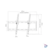 Kép 1/2 - SUNNE (37-70-ET) TV fali konzol dönthető 37"-70", faltáv: 25mm