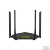 Kép 1/2 - Tenda Router WiFi AC1200 - AC10 (300Mbps 2,4GHz + 867Mbps 5GHz; 4port 1Gbps, MU-MIMO; 4x6dBi)