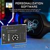 Kép 6/10 - The G-Lab Fejhallgató - KORP COBALT 7.1 (mikrofon, USB, hangerőszabályzó, nagy-párnás, RGB, fekete)