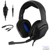 Kép 2/12 - The G-Lab Fejhallgató - KORP COBALT/B (mikrofon, 3,5mm Jack, hangerőszabályzó, nagy-párnás, fekete)