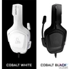 Kép 9/12 - The G-Lab Fejhallgató - KORP COBALT/B (mikrofon, 3,5mm Jack, hangerőszabályzó, nagy-párnás, fekete)