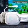 Kép 2/9 - The G-Lab Fejhallgató - KORP VANADIUM (mikrofon, USB, 3,5mm Jack, hangerőszabályzó, nagy-párnás, RGB, fehér)