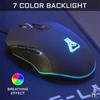 Kép 5/10 - The G-Lab Gamer Egér - KULT HELIUM (3200 DPI, 6 gomb, makro, 1,8m kábel, RGB LED, fekete)