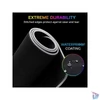 Kép 6/6 - The G-Lab Egérpad - PAD RUBIDIUM (800x300x3mm; fekete, extra USB, vízálló, RGB LED)