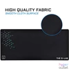 Kép 3/6 - The G-Lab Egérpad - PAD YTTRIUM XXL (900x400x4mm, vízálló, fekete)