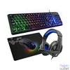 Kép 1/12 - The G-Lab Gaming kit - 4 in 1 COMBO SELENIUM HU (KEYZ 160 billentyűzet, KULT 170 egér, egérpad, KORP 100 headset,magyar)