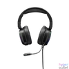 Kép 2/6 - The G-Lab Fejhallgató - KORP RADIUM BLACK (mikrofon,USB, 3,5mm Jack, hangerőszabályzó, LED,nagy-párnás)