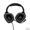 Kép 3/6 - The G-Lab Fejhallgató - KORP RADIUM BLACK (mikrofon,USB, 3,5mm Jack, hangerőszabályzó, LED,nagy-párnás)