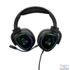 Kép 5/6 - The G-Lab Fejhallgató - KORP RADIUM BLACK (mikrofon,USB, 3,5mm Jack, hangerőszabályzó, LED,nagy-párnás)