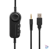 Kép 4/4 - The G-Lab Fejhallgató - KORP RADIUM WHITE (mikrofon,USB, 3,5mm Jack, hangerőszabályzó, LED,nagy-párnás)