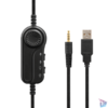 Kép 4/4 - The G-Lab Fejhallgató - KORP RADIUM WHITE (mikrofon,USB, 3,5mm Jack, hangerőszabályzó, LED,nagy-párnás)