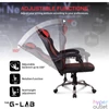 Kép 7/9 - The G-Lab Gamer szék - KS NEON BLUE (kék; állítható magasság; áll. kartámasz)