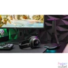 Kép 6/9 - The G-Lab Fejhallgató állvány - K STAND HYDROGEN (fekete, 2xUSB3.0, 1xUSB-C, műanyag, RGB)