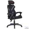 Kép 1/5 - The G-Lab Gamer szék - KS BARIUM BLACK (fekete; állítható magasság; áll. kartámasz)