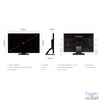 Kép 4/5 - ViewSonic Portable Monitor 27" - TD2760 (VA,16:9, 1920x1080, 10 point Touch, 6ms, 250cd/m2, VGA, DP, HDMI, USB, SPK)