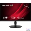 Kép 1/5 - ViewSonic Monitor 24" - VG2408A (IPS, 100Hz 16:9, FHD, 5ms, 250cd/m2, D-sub, HDMI, DP, VESA, SPK, mag.áll, pivot)