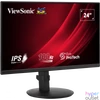 Kép 5/5 - ViewSonic Monitor 24" - VG2408A (IPS, 100Hz 16:9, FHD, 5ms, 250cd/m2, D-sub, HDMI, DP, VESA, SPK, mag.áll, pivot)
