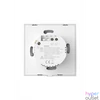 Kép 2/5 - Woox Smart Zigbee Jelzőfényes Fali Kapcsoló - R7063 (Zigbee 3.0, beltéri)