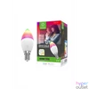 Kép 2/3 - Woox Smart Home LED Izzó - R9075 (E14, RGB+CCT, 30.000h, 5Watt, 470LM, 2700-6500K)
