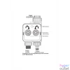 Kép 3/3 - Woox Smart Zigbee Kerti Öntöző Szabályozó - R7060 (ZigBee 3.0, 1.5V AAx4, 0,2-0,7 MPa)