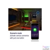 Kép 4/4 - Woox Smart Home LED szalag - R5093 (5 m, 30 LED/m, adapter, színes RGB+meleg fehér, Wi-Fi)