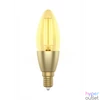 Kép 1/3 - Woox Smart Home Filament candle design LED Izzó - R5141 (E14, 4,9W, 470 Lumen, warmw2700K/coldw6500k, Wi-Fi, 15000h)
