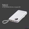 Kép 2/2 - Choetech B695 10000mAh (Mobil,Watch,fehér-szürke), PowerBank