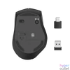 Kép 2/2 - Hama Egér MW-600 vezeték nélküli 2db vevővel (USB+TYPE-C) fekete