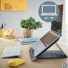 Kép 2/5 - Leitz COSY Ergo laptop állvány, bársony szürke 13-17 laptophoz