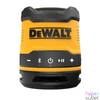 Kép 1/2 - DEWALT Hangszóró, Bluetooth, USB-C, kompakt, újratölthető