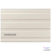Kép 1/3 - SAMSUNG SSD Külső, 1TB, T7 Shield, Bézs, USB 3.2