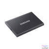 Kép 3/3 - SAMSUNG SSD Külső, 4TB, T7, Titán Szürke, USB 3.2
