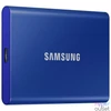 Kép 2/2 - SAMSUNG SSD Külső, 2TB, T7, Kék, USB3.2/USB Type-C