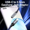 Kép 3/3 - Vention USB-C/M -> 3.5mm/F , (fülhallgató, alu,szürke), 1m, kábel