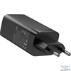 Kép 2/5 - Vention USB-C+C+A (65W/30W/30W,  3-portos, fekete), töltő