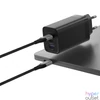 Kép 5/5 - Vention USB-C+C+A (65W/30W/30W,  3-portos, fekete), töltő