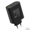 Kép 3/4 - Hálózati töltő adapter gyorstöltő funkcióval 100W, Fekete