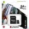 Kép 1/3 - Kingston Canvas Select Plus MicroSDHC 64GB,Class10